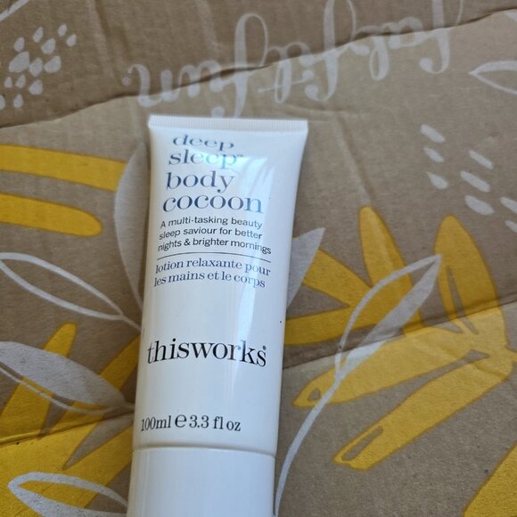 THIS WORKS DEEP SLEEP BODY COCOON 100 ML NEW SEALED - Picture 2 of 6
